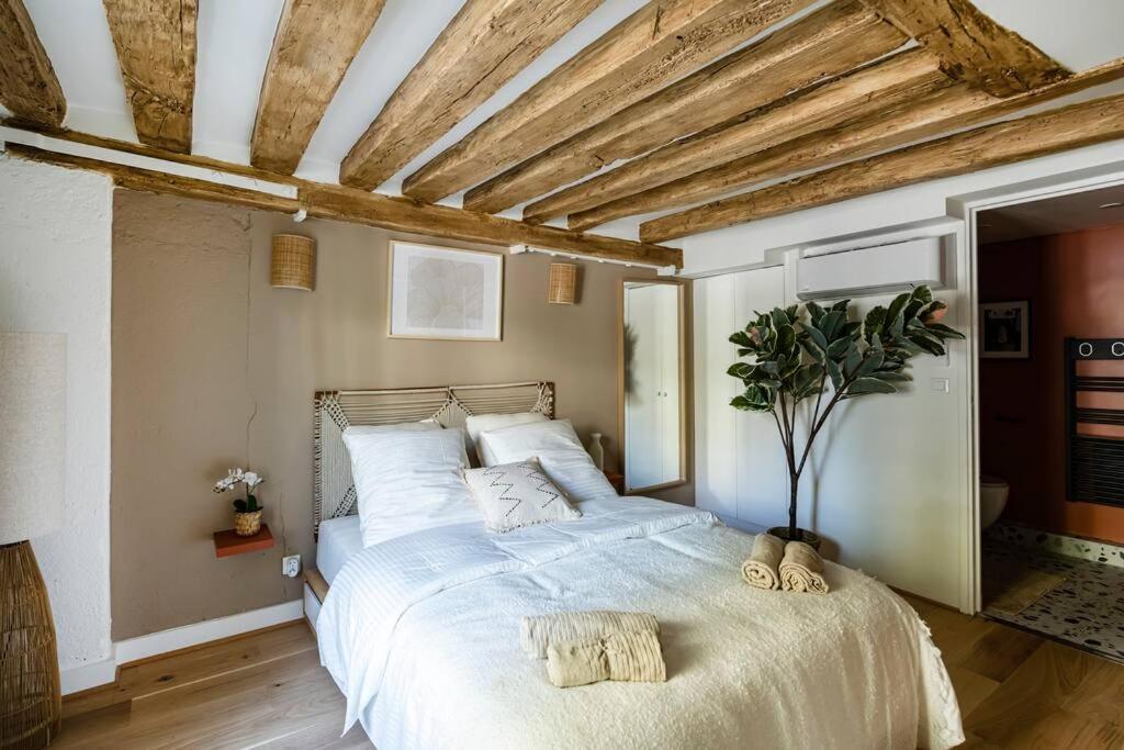 Apartmán Pavillon Eden - Le Nid - Le Marais Paříž Exteriér fotografie